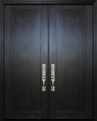 WDMA 72x96 Door (6ft by 8ft) Exterior Fir IMPACT | 96in Double Shaker 1 Panel Door 1