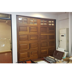 China WDMA 8x7 Clear Glass Garage Door