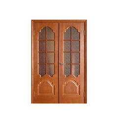 China WDMA Antique American Double Leaf Teak Solid Wood Main Door Carving Design Models With Photos
