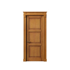 China WDMA Arabic Style Best Inside Wooden Modern Single Flash Indoor Kitchen Swing Door Design