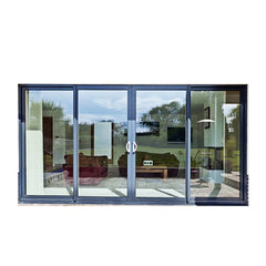 China WDMA Australia Standard Galvanized Aluminum Frame Sliding Door Oem Gliding Door