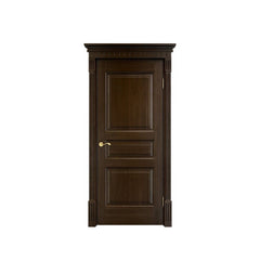 WDMA luxury carved interior solid wood door Wooden doors 