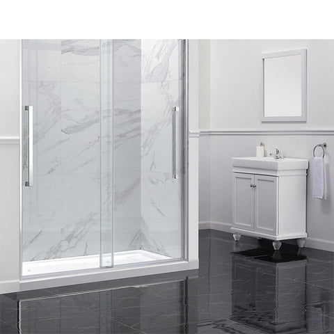 China WDMA frameless bathroom tempered glass shower door Shower door room cabin 