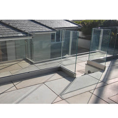 WDMA interior glass railing system