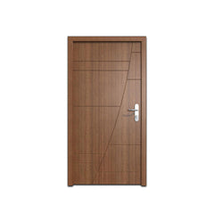 China WDMA Latest Design Hollow Core Hdf Mdf Laminated Plywood Veneer Wooden Single Flush Door Design