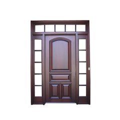 China WDMA Luxury Doors Solid Wood Main Entrance Wooden Doors Designs