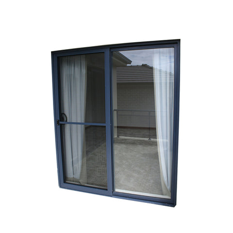WDMA Miami Dade Code Standards Waterproof Hurricane Impact Aluminium Alloy Exterior Sliding Glass Doors Prices