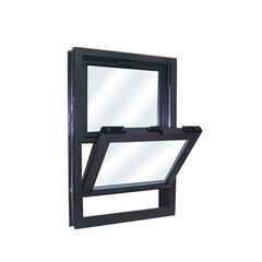 China WDMA alu window Aluminum Single Hung Window 