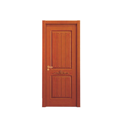 China WDMA New Design Teak Wood Double Door