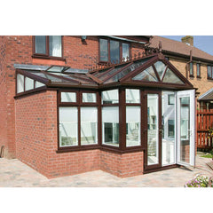 China WDMA Non-thermal Break Outdoor Glass House For Pool Solarium Sun Room