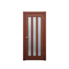 China WDMA Shandong Factory Wood Jali Door Designs For Homeuse