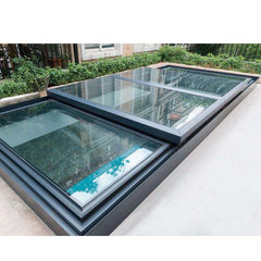 China WDMA Soundproof Electric Skylight House Roof Window