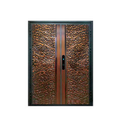 China WDMA aluminium storefront door Aluminum Casting Door 