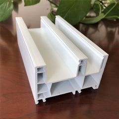 wholesale high quality with lower price 88mm upvc window sash pvc hollow profiles on China WDMA