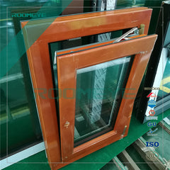 wood clad aluminium tilt & turn windows wooden latest window on China WDMA